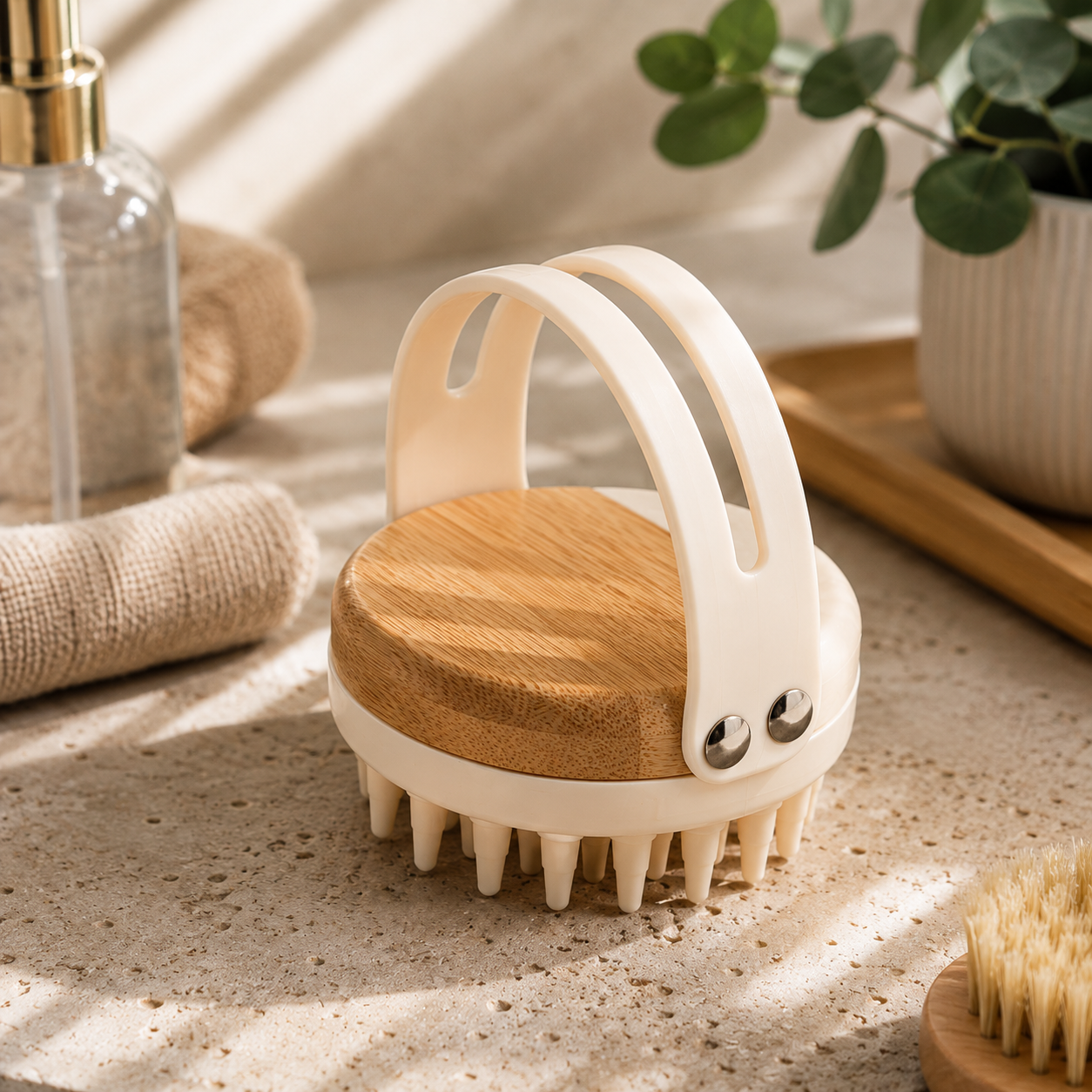 Bamboo Scalp Brush