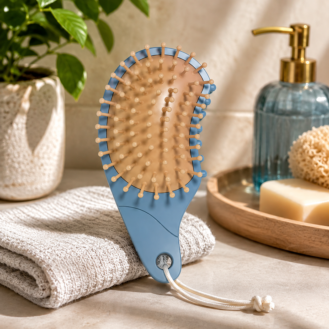 Wooden Scalp Brush