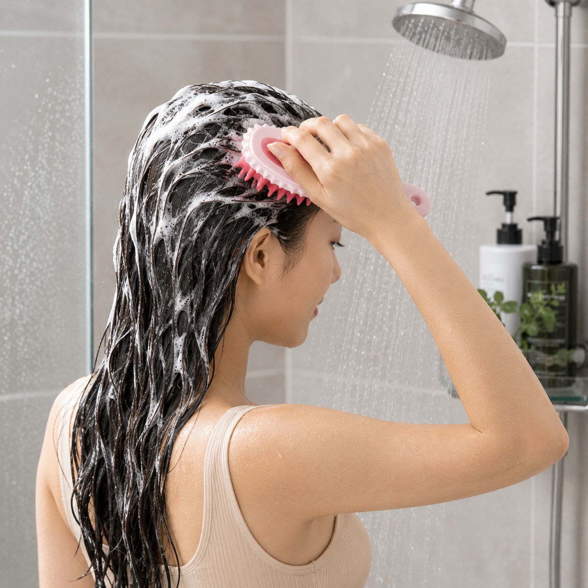 Scalp Massage Shampoo Brush