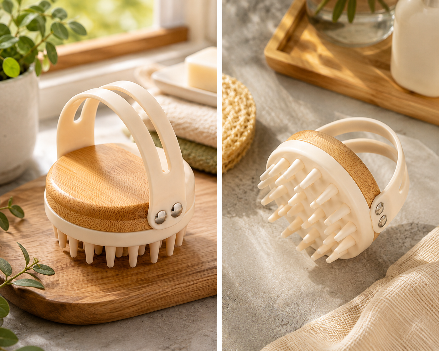 Bamboo Scalp Brush
