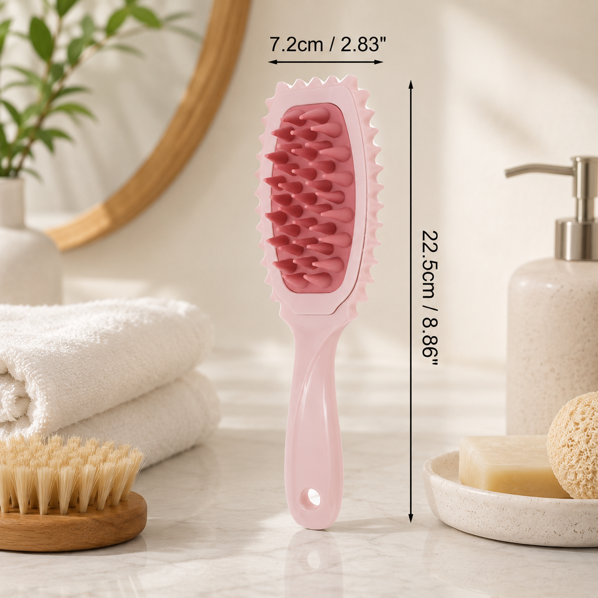 Scalp Massage Shampoo Brush